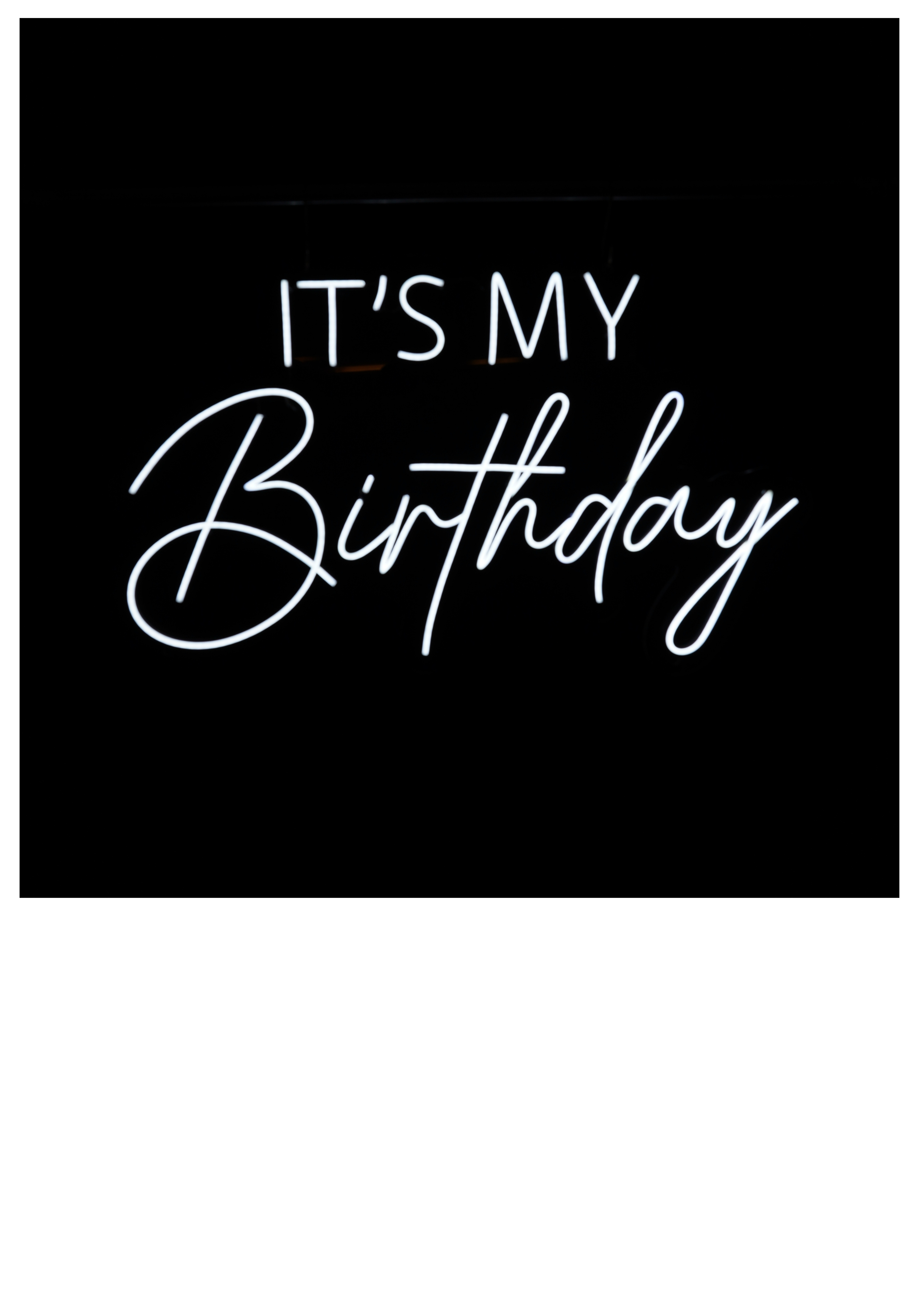LED - IT'S MY Birthday